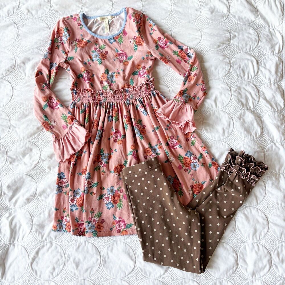 Matilda Jane Girls Moments With You Lots To Learn Dress Size 8